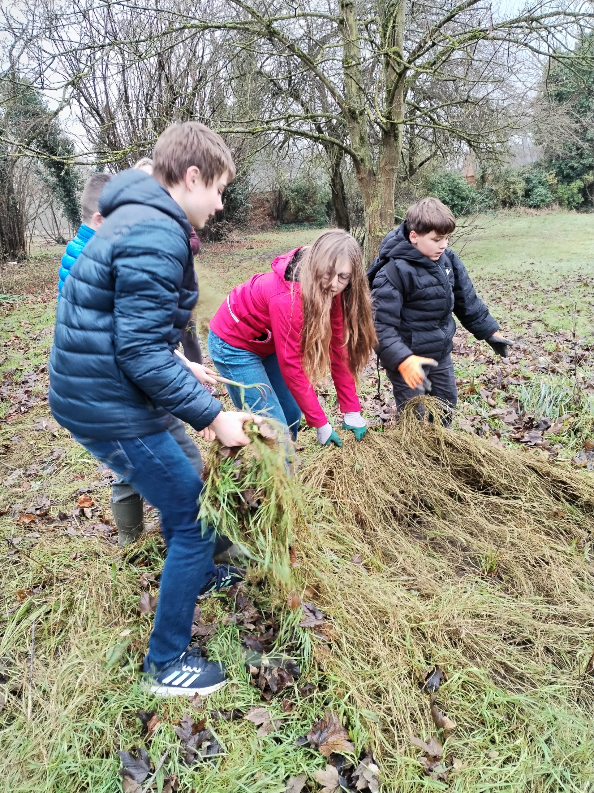 Les Éco-délégués du groupe Biodiversité en action !